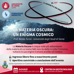 conferenza, turini, materia oscura